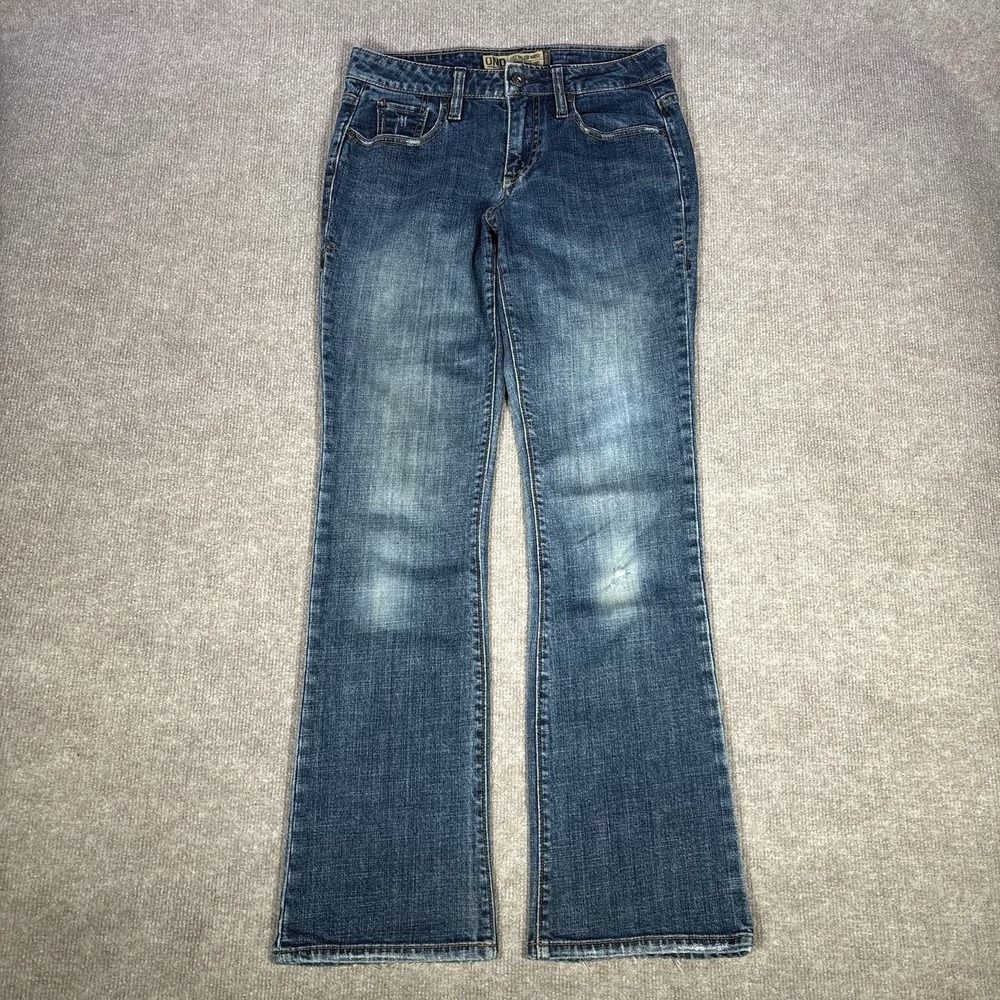Vintage Old Navy Jeans Womens‎ 4 Blue Denim Curvy Bootcut Just Below Waist Y2K